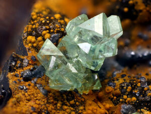 Adamite: A Zinc Arsenate Mineral Crystal