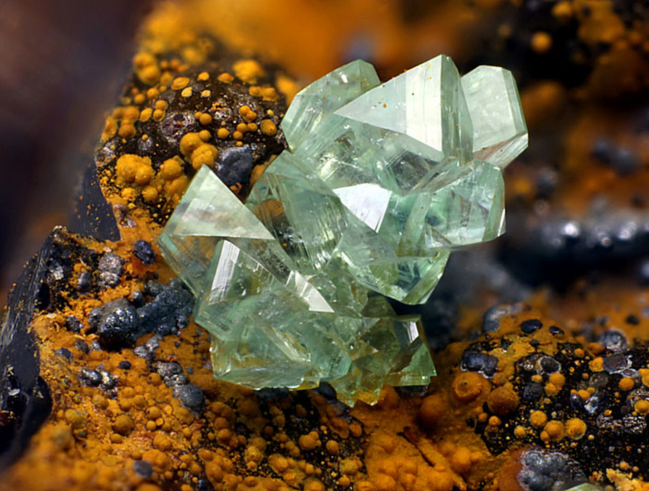 Adamite: A Zinc Arsenate Mineral Crystal