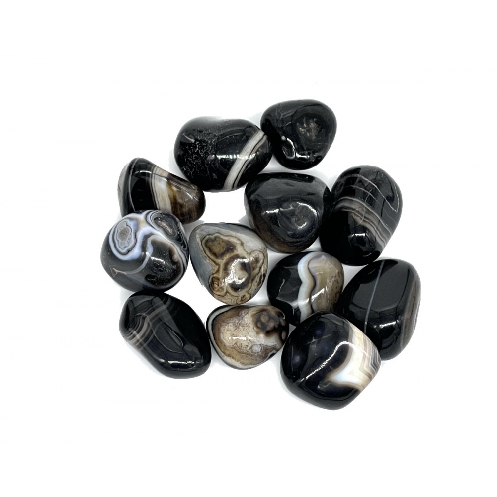 Black Banded Onyx crystal