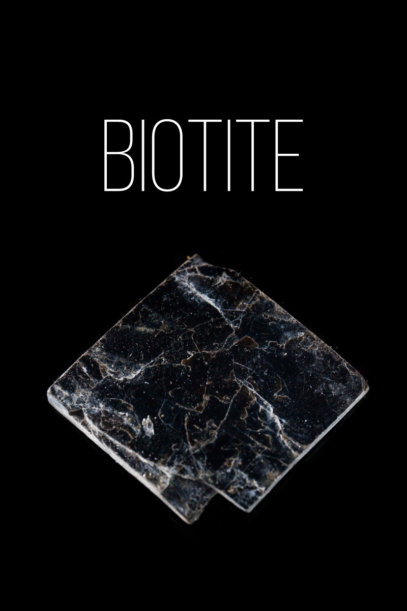 Black Mica (Biotite) crystal1