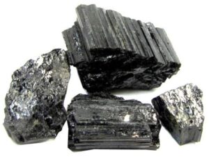 Black Tourmaline: Also known as Schorl