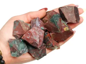 Bloodstone: Also known as Heliotrope