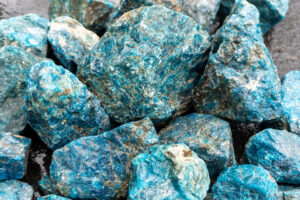 Blue Apatite: A Calcium Phosphate Mineral