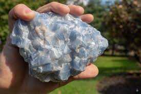 Blue Calcite Crystal