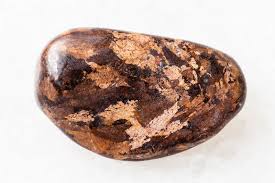 Bronzite: A mineral that is from the Pyroxene group