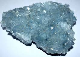 Celestite: Also known as Celestine