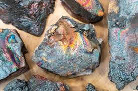 Iridescent Goethite (Turgite) crystal