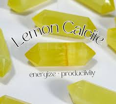 Lemon Calcite crystal1