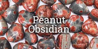 Peanut Obsidian crystal