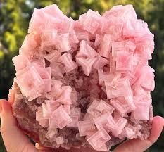 Pink Halite Crystal