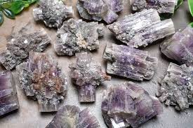 Purple Aragonite crystal
