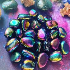 Rainbow Obsidian crystal2