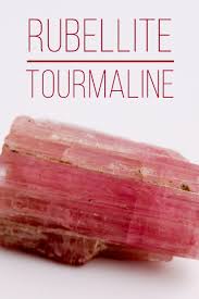 Red Tourmaline (Rubellite) crystal2