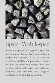 Spider Web Jasper Crystal