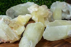 Sulfur Quartz crystal