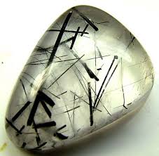 Tourmalinated Quartz Crystal