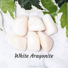 White Aragonite crystal1